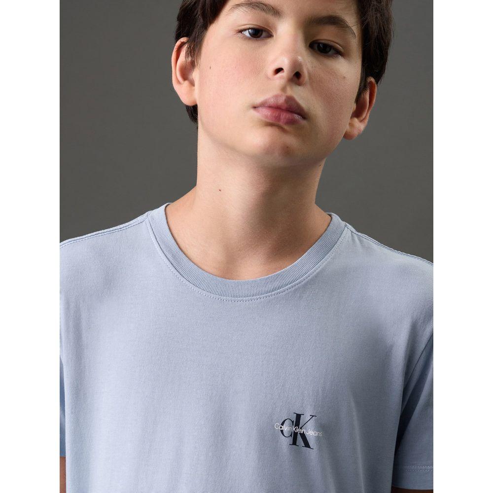 Camiseta Menino Reissue Peito Calvin Klein Jeans - Lavanda - 4