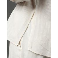 Camisa Feminina Listras Texturizadas Calvin Klein - Branco