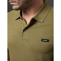 Polo Masculina Slim Piquet Calvin Klein - Oliva