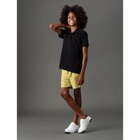 Polo Menino Logo Bordado Calvin Klein Jeans - Preto - 3