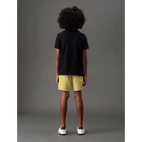 Polo Menino Logo Bordado Calvin Klein Jeans - Preto - 2