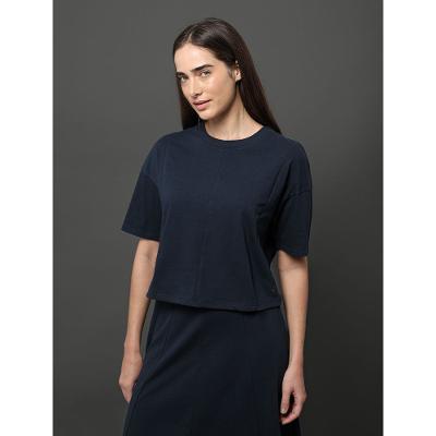 Camiseta Feminina Malhão Rugby Calvin Klein Jeans - Marinho