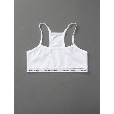 Top Menina Nadador Cotton Carrossel Calvin Klein Underwear - Branco 2