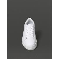 Tênis Feminino Couro Calvin Klein - Branco - 4