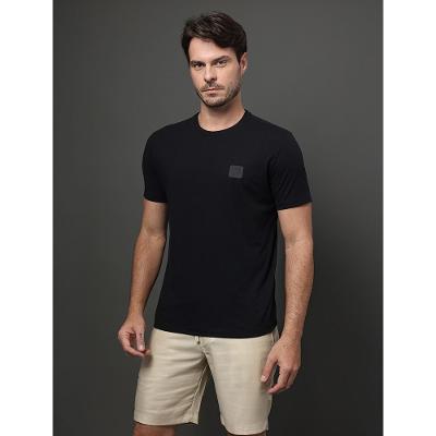 Camiseta Masculina Algodão Egípcio Calvin Klein - Preto