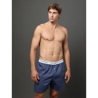 Cueca Samba Canção de Tricoline Lisa Calvin Klein Underwear - Azul Claro - 1