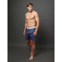 Cueca Samba Canção de Tricoline Lisa Calvin Klein Underwear - Azul Claro - 3