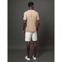 Camiseta Masculina Logo Centralizado Calvin Klein Jeans - Caqui Medio - 2