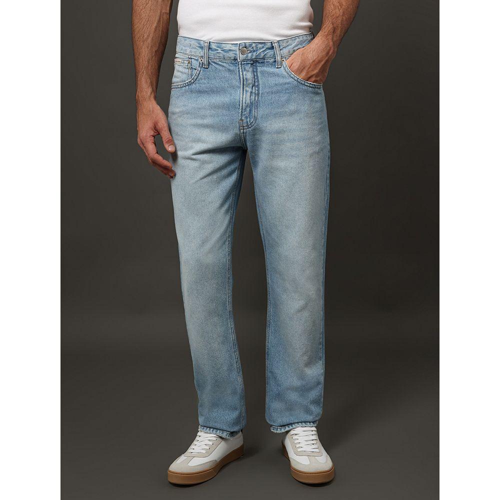 Calça Jeans Masculina 5 Pockets Calvin Klein Jeans - Azul Claro - 1