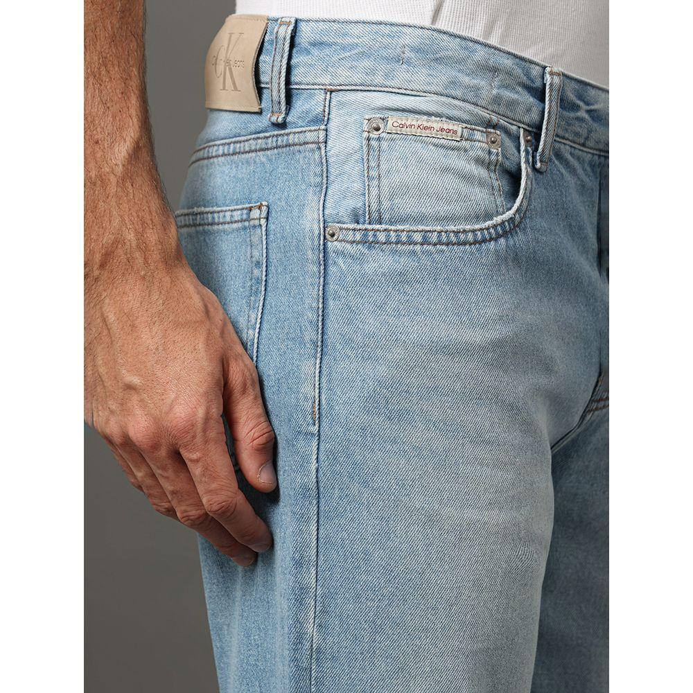 Calça Jeans Masculina 5 Pockets Calvin Klein Jeans - Azul Claro - 4