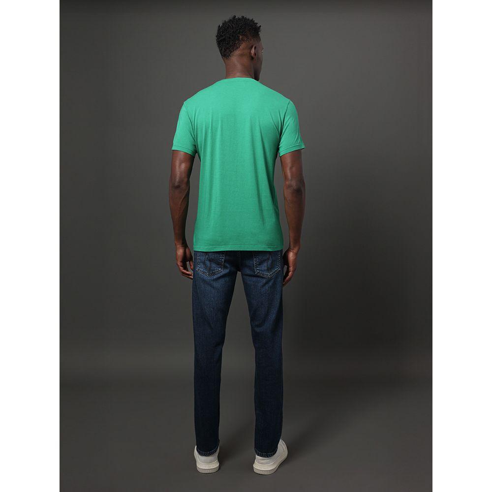 Camiseta Masculina Calvin Klein Jeans - Verde Médio - 2