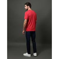 Camiseta Masculina Algodão Egípcio Calvin Klein - Vermelho - 2