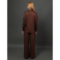 Camisa Feminina Acetinada Calvin Klein - Marrom - 2