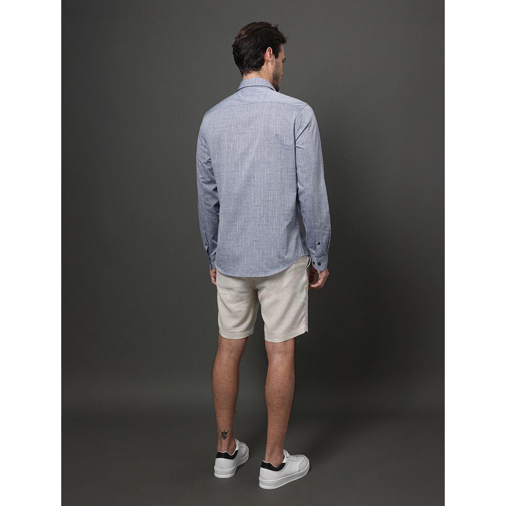 Camisa Masculina Regular Algodão Calvin Klein - Marinho - 2