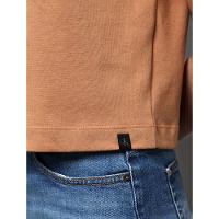 Blusa Feminina Pregas Ombro Calvin Klein Jeans - Havana