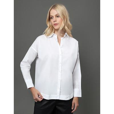 Camisa Feminina Over Calvin Klein - Branco