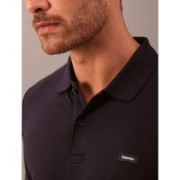 Polo Masculina Slim Piquet Calvin Klein - Marinho - 3