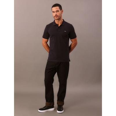 Polo Masculina Slim Piquet Calvin Klein - Marinho