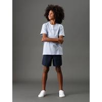 Camiseta Menino Logo Centralizado Calvin Klein Jeans - Lavanda - 3