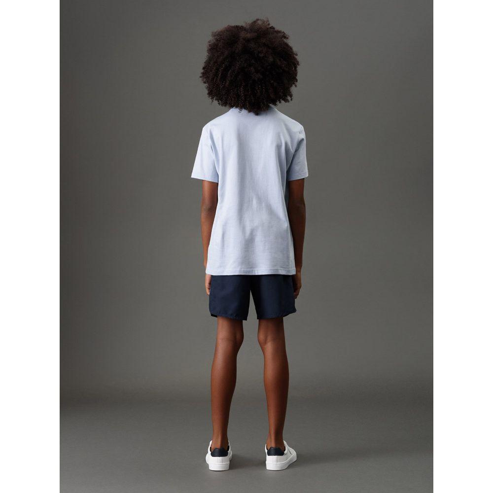 Camiseta Menino Logo Centralizado Calvin Klein Jeans - Lavanda - 2