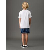 Camiseta Menino Bordado Calvin Klein Jeans - Branco 2 - 2