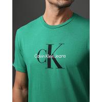 Camiseta Masculina Re Issue Calvin Klein Jeans - Verde Médio