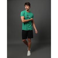 Camiseta Masculina Re Issue Calvin Klein Jeans - Verde Médio - 5