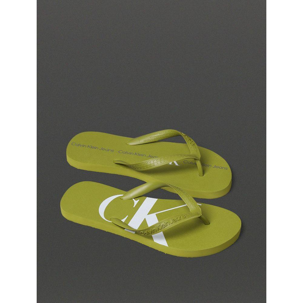 Chinelo Masculino Logo Corrido Calvin Klein Jeans - - 2
