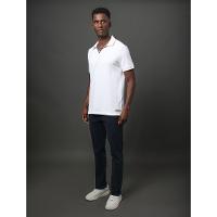 Polo Masculina Listras Calvin Klein Jeans - Branco - 3