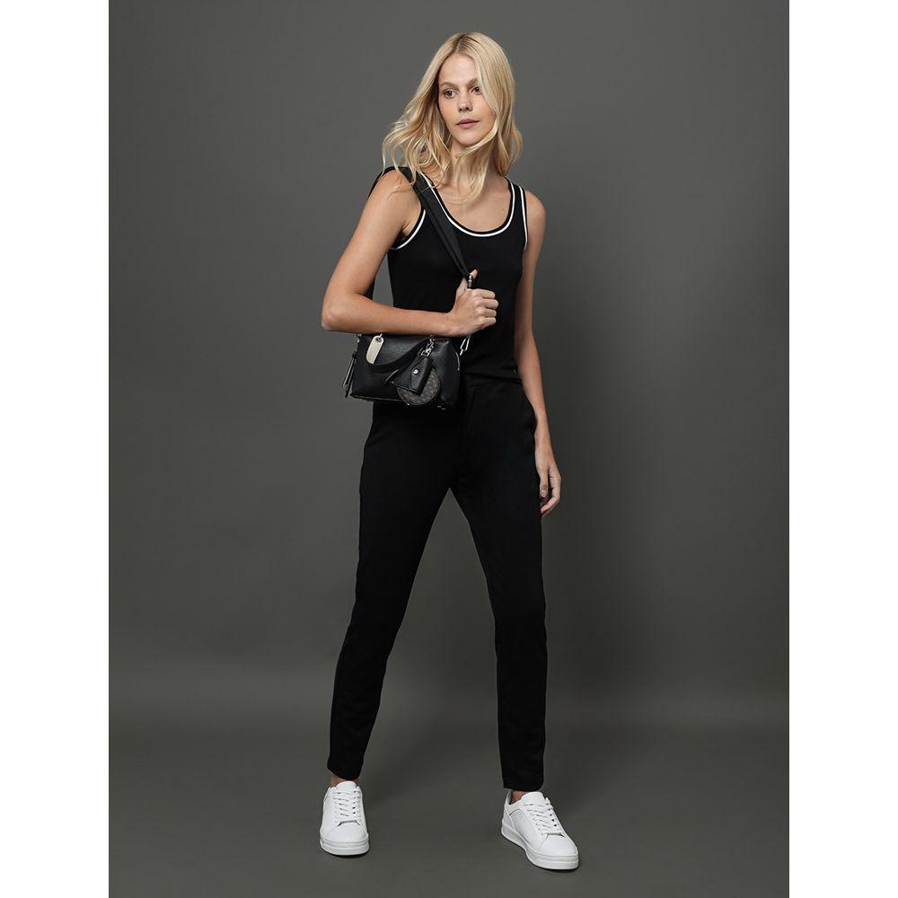 Regata Feminina Detalhe Contrastante Calvin Klein - Preto - 5