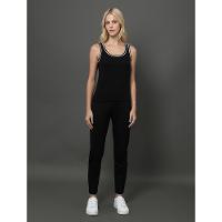Regata Feminina Detalhe Contrastante Calvin Klein - Preto - 3