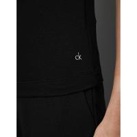 Regata Feminina Detalhe Contrastante Calvin Klein - Preto