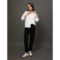 Camisa Feminina Com Bordado Calvin Klein Jeans - Branco - 3