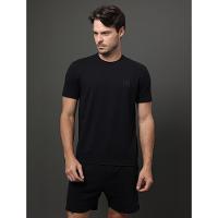 Camiseta Masculina Cotton Calvin Klein - Preto - 1