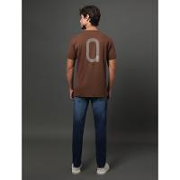 Camiseta Masculina Live Fast Calvin Klein Jeans - Marrom - 2