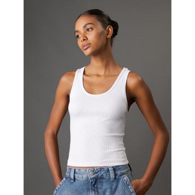 Regata Feminina Ribana Nadador Calvin Klein Jeans - Branco 2