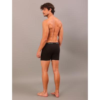 Kit 3 Cuecas Boxer Brief Cotton Calvin Klein Underwear - Black
