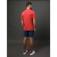 Camiseta Masculina Logo Peito Calvin Klein Jeans - Vermelho - 2