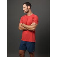 Camiseta Masculina Logo Peito Calvin Klein Jeans - Vermelho - 5