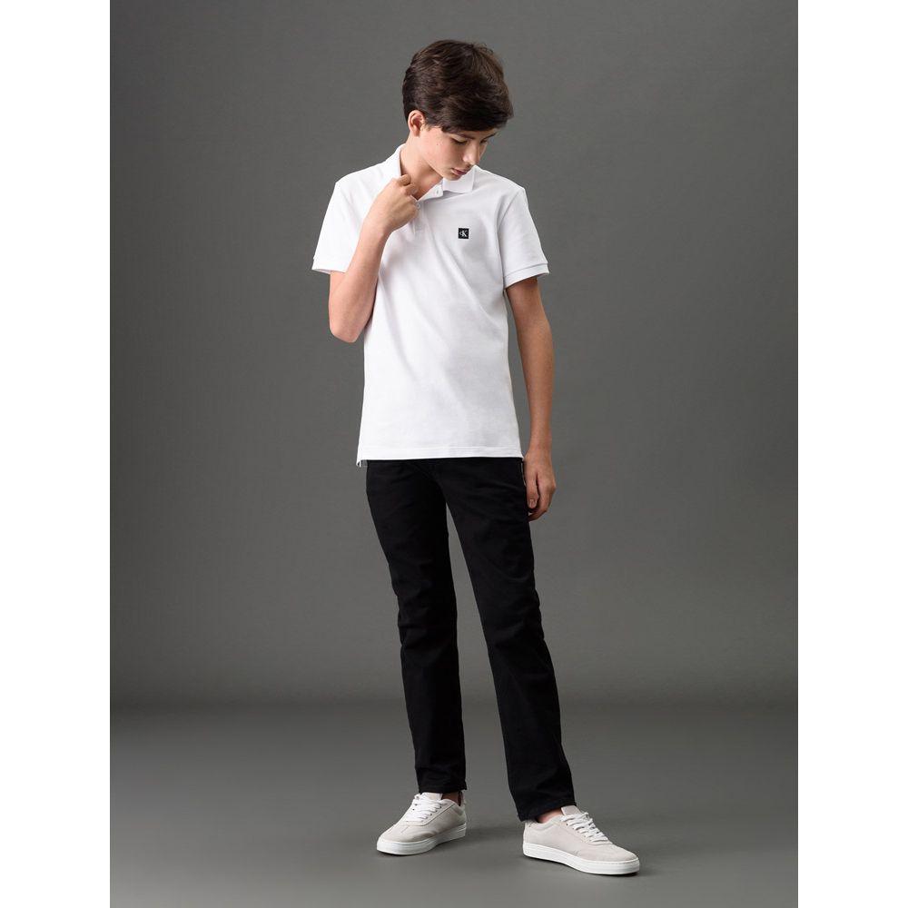 Polo Menino Premium Calvin Klein Jeans - Branco 2 - 5