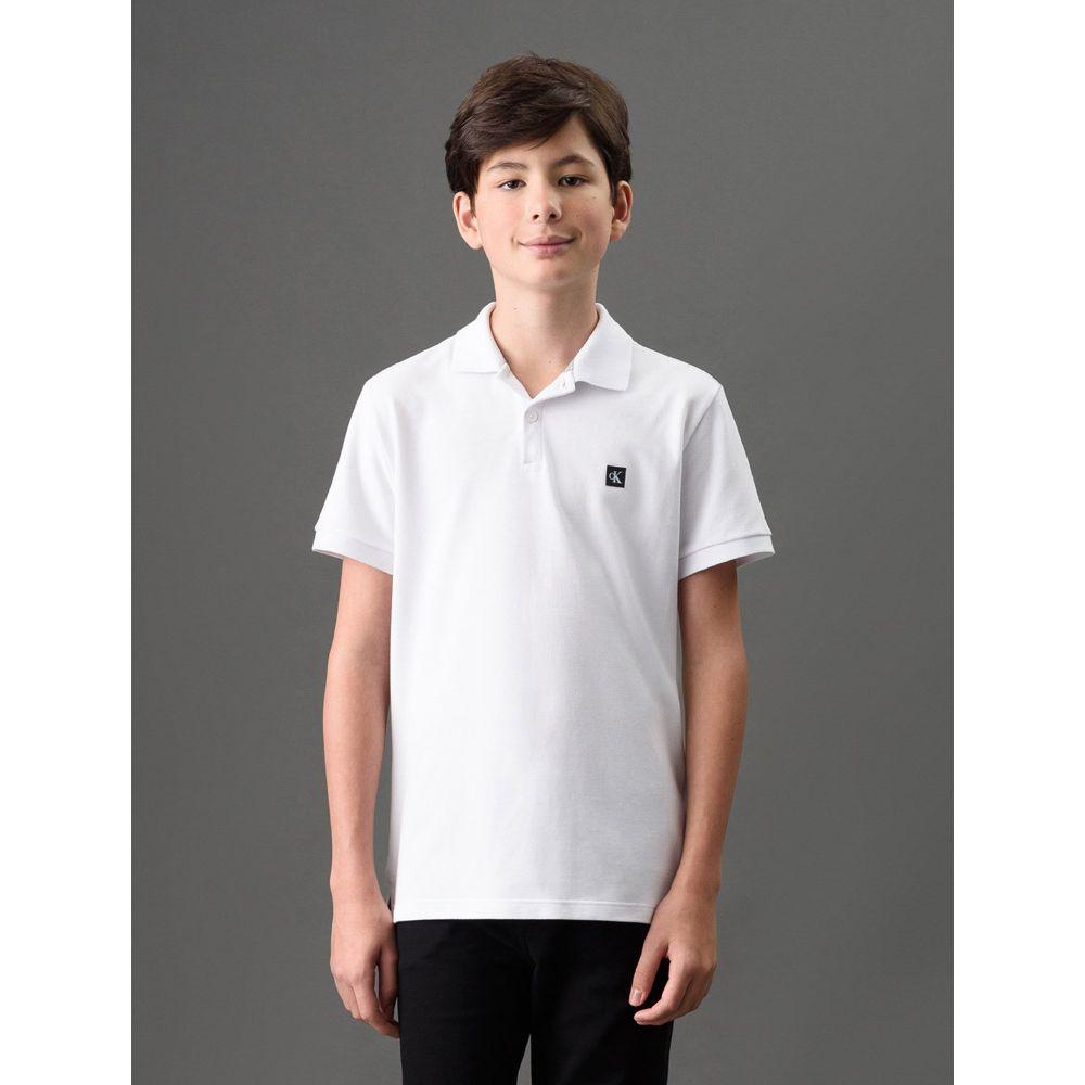 Polo Menino Premium Calvin Klein Jeans - Branco 2 - 1