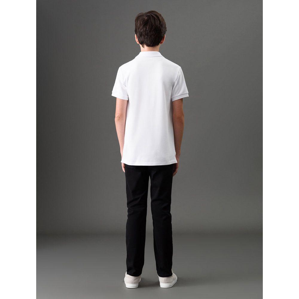 Polo Menino Premium Calvin Klein Jeans - Branco 2 - 2