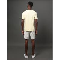 Camiseta Masculina Logo Centralizado Calvin Klein Jeans - Amarelo Manteiga - 2