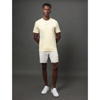 Camiseta Masculina Logo Centralizado Calvin Klein Jeans - Amarelo Manteiga - 3