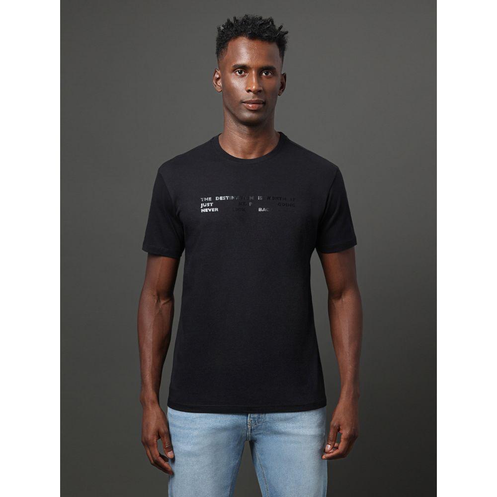 Camiseta Masculina Keep Going Calvin Klein Jeans - Preto - 1