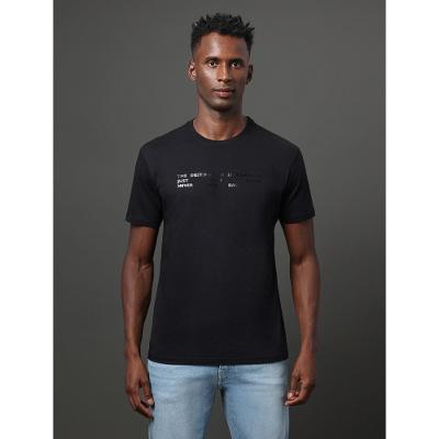 Camiseta Masculina Keep Going Calvin Klein Jeans - Preto