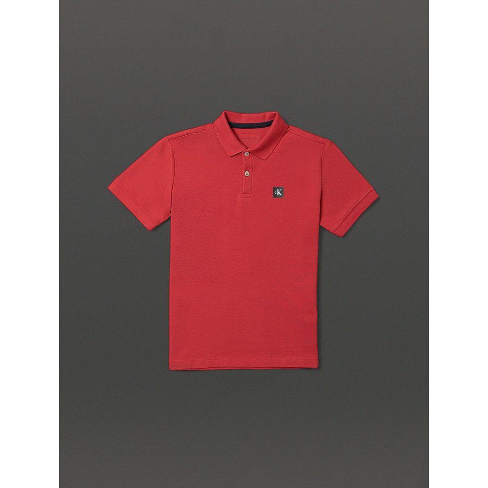 Polo Menino Premium Calvin Klein Jeans - Vermelho - 1
