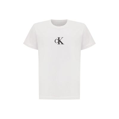 Camiseta Menino Rubber Patch Calvin Klein Jeans - Branco 2
