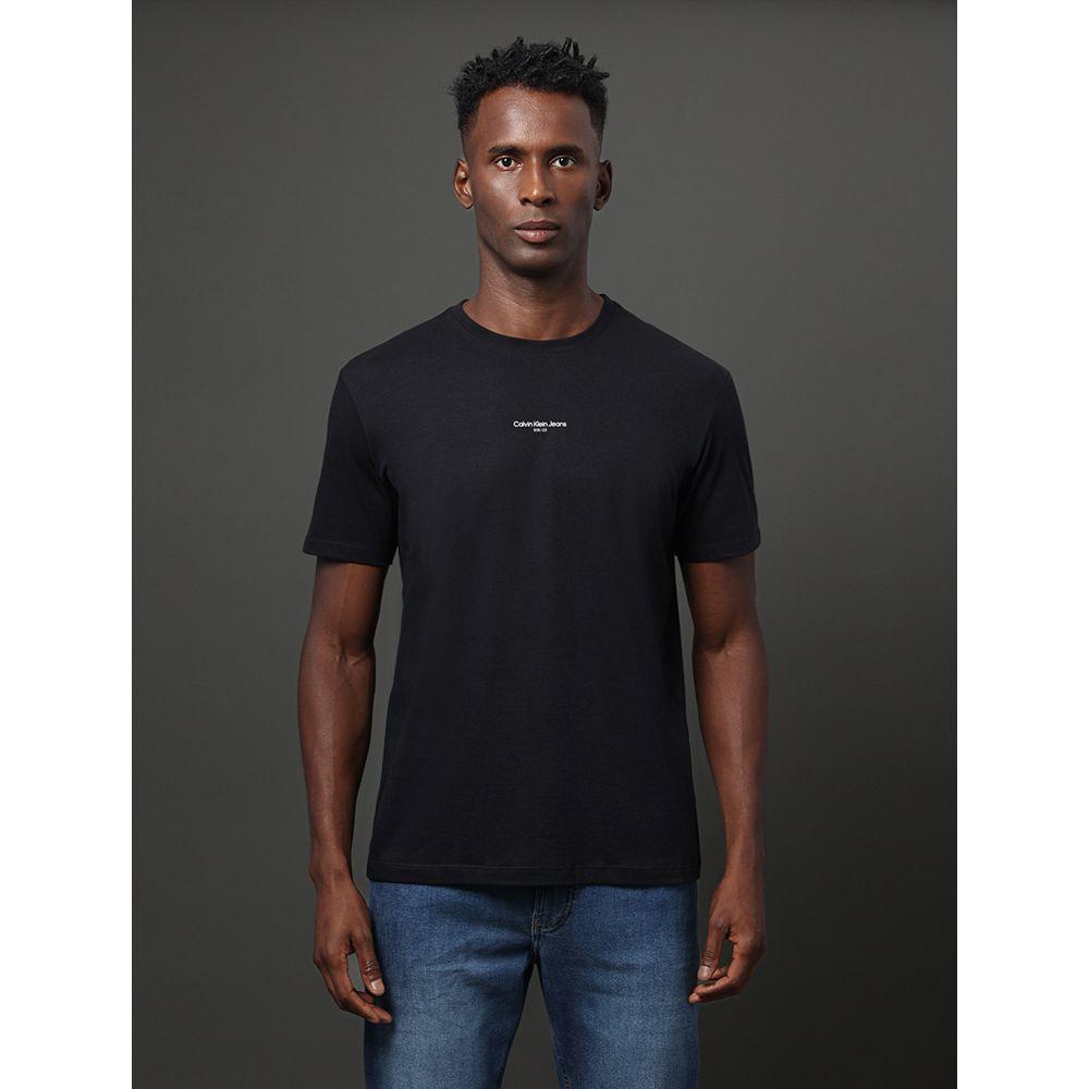 Camiseta Masculina Push Your Limits Calvin Klein Jeans - Preto - 1
