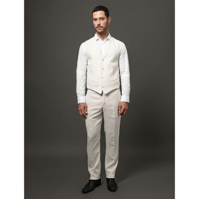 Colete Masculino Linen Calvin Klein - Off White